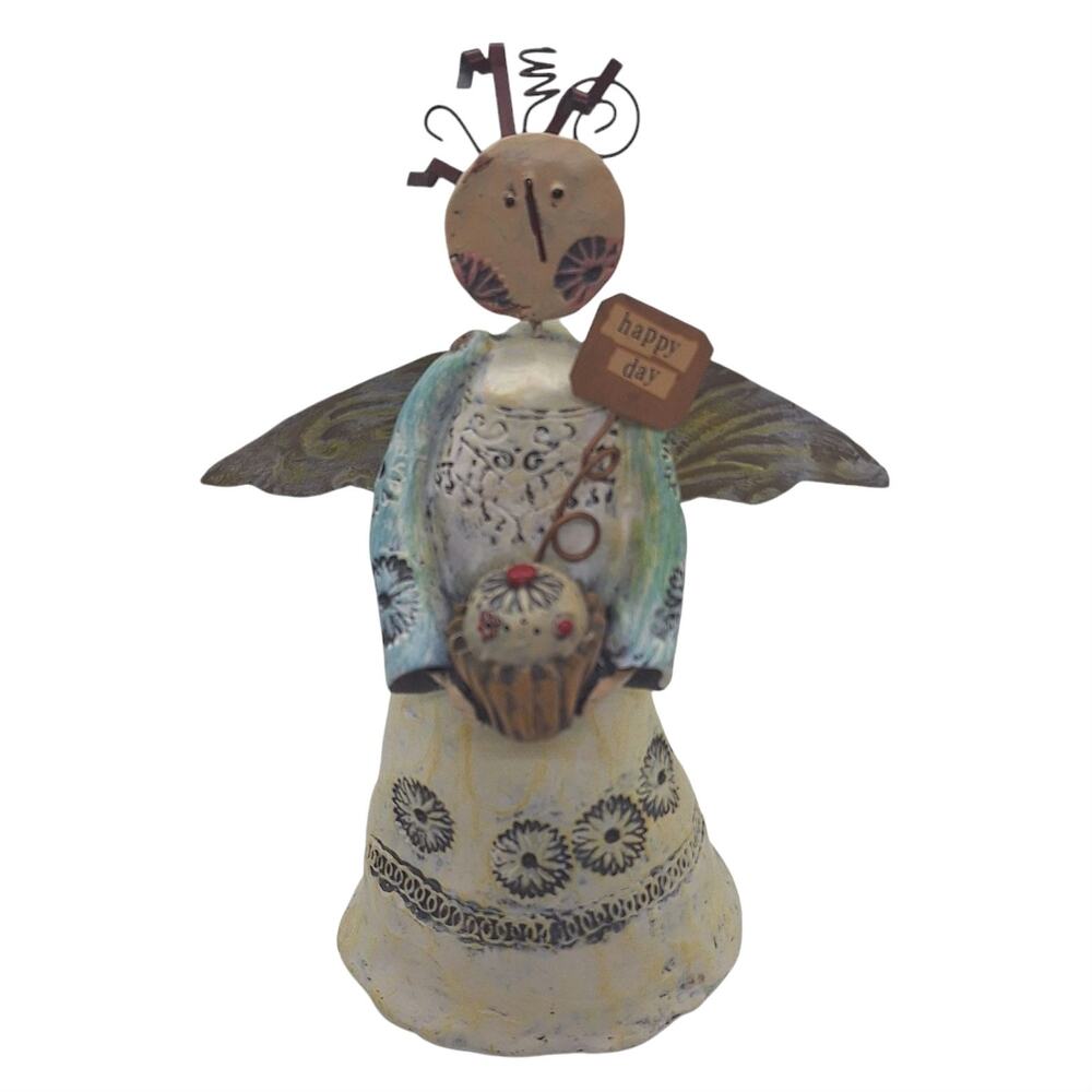Odds and Ends Figurine Happy Day Angel Enesco 2010 by Lori Sierbert
